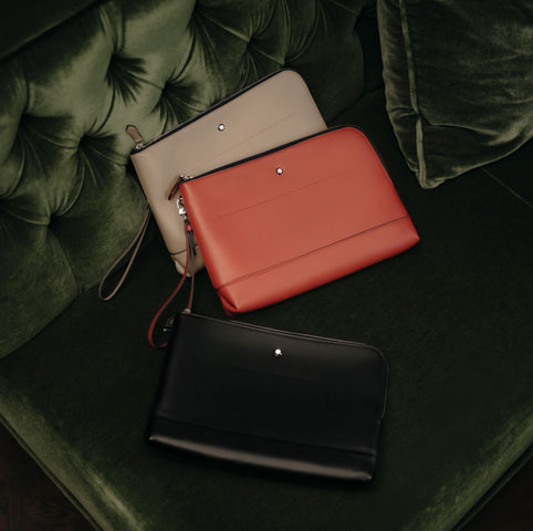 Montblanc Meisterstuck Selection Soft Pochette Dusty Grey D