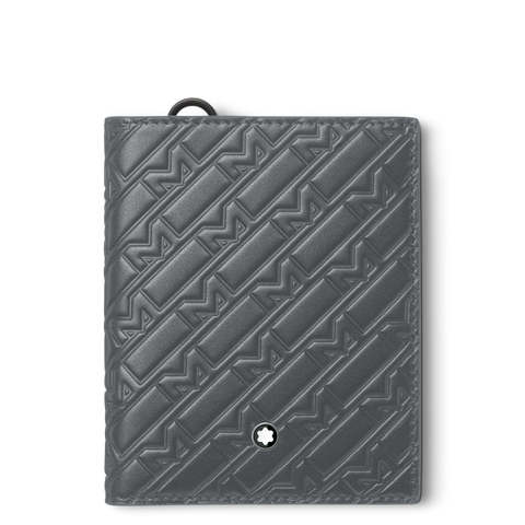 Montblanc Montblanc M_Gram 4810 Compact Wallet 6cc Forged Iron 131848