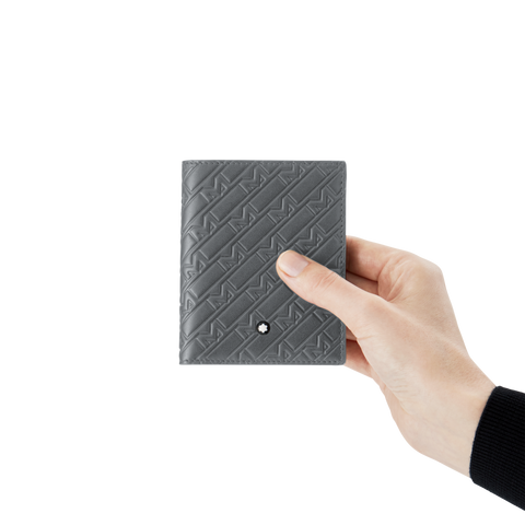 Montblanc Montblanc M_Gram 4810 Compact Wallet 6cc Forged Iron D