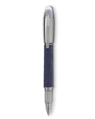 Montblanc Starwalker SpaceBlue Doue Fountain Pen 130215