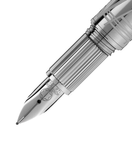 Montblanc Starwalker SpaceBlue Metal Fountain Pen M