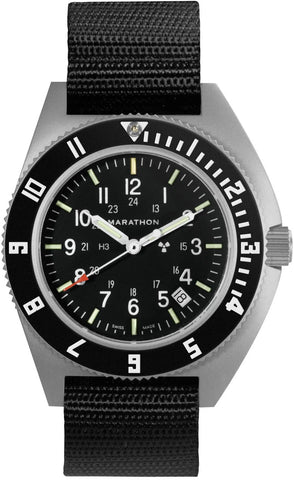 Marathon Watch Steel Navigator Ballistic Nylon SSNAV-D Ballistic Nylon