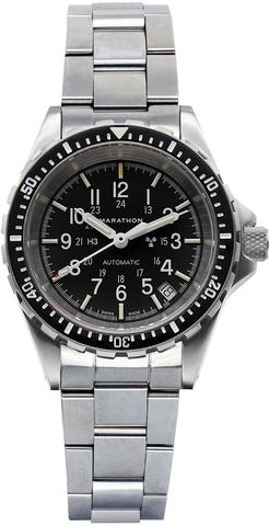 Marathon Dive Medium Divers Automatic MSAR Auto 36mm Watch WW194026SS-0108