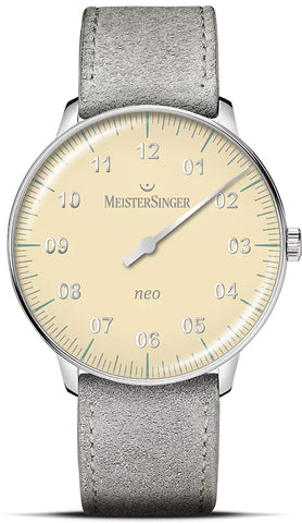 MeisterSinger Watch Neo Special Light Yellow S-NES935S