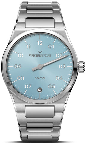 MeisterSinger Watch Kaenos Sunburst Ice Blue