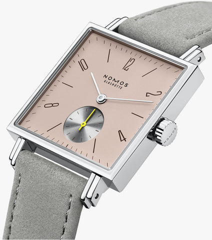 Nomos Glashutte Tetra Nude Steel Back Watch