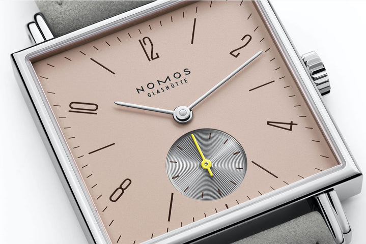 Nomos Glashutte Tetra Nude Steel Back Watch