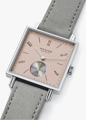 Nomos Glashutte Tetra Nude Sapphire Crystal Watch