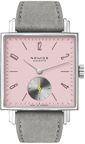 Nomos Glashutte Watch Tetra Rose Sapphire Crystal 476