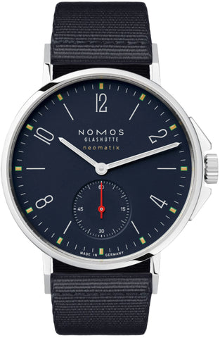 Nomos Glashutte Ahoi Neomatik Atlantic Steel Back Watch 566
