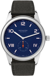 Nomos Glashutte Club Campus 38 Nigh Sky Sapphire Crystal Watch 722.GB