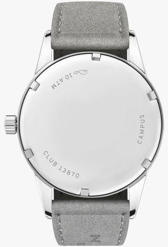 Nomos Glashutte Club Campus 38 Starlight Sapphire Crystal Watch