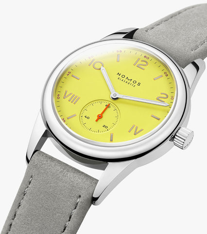 Nomos Glashutte Club Campus Starlight Sapphire Crystal Watch