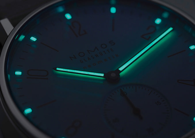 Nomos Glashutte Ahoi Aqua Neomatik Sapphire Crystal Watch