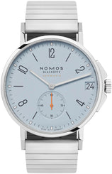 Nomos Glashutte Ahoi Neomatik 38 Date Sky Sapphire Crystal Watch 526 SPORT BRACELET