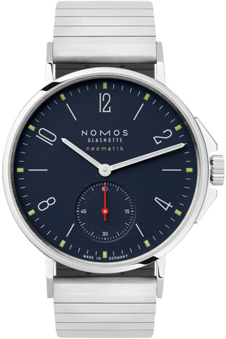 Nomos Glashutte Ahoi Neomatik Atlantic Sapphire Crystal Watch 567 SPORT BRACELET