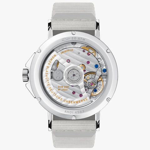 Nomos Glashutte Ahoi Neomatik Sapphire Crystal Watch