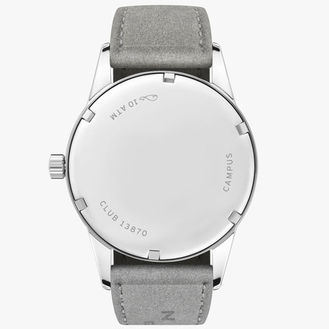 Nomos Glashutte Club Campus 38 Starlight Steel Back Watch