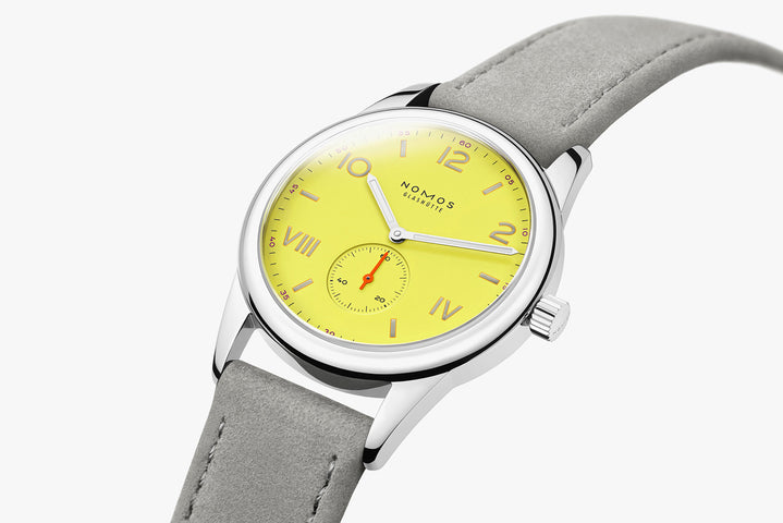 Nomos Glashutte Club Campus 38 Starlight Steel Back Watch