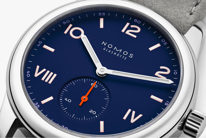 Nomos Glashutte Club Campus Night Sky Steel Back Watch