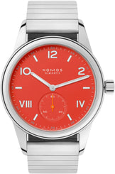 Nomos Glashutte Club Campus Nonstop Red Sapphire Crystal Watch 716.GB SPORT BRACELET