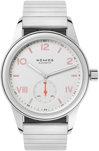 Nomos Glashutte Club Campus Sapphire Crystal Watch 709 SPORT BRACELET