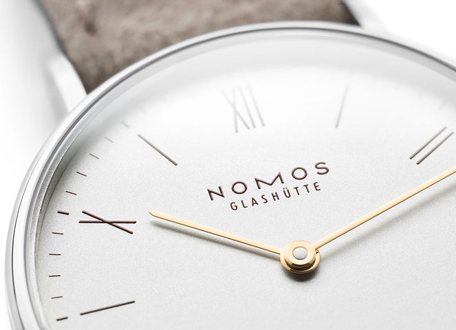 Nomos Glashutte Ludwig 33 Duo Sapphire Crystal Watch