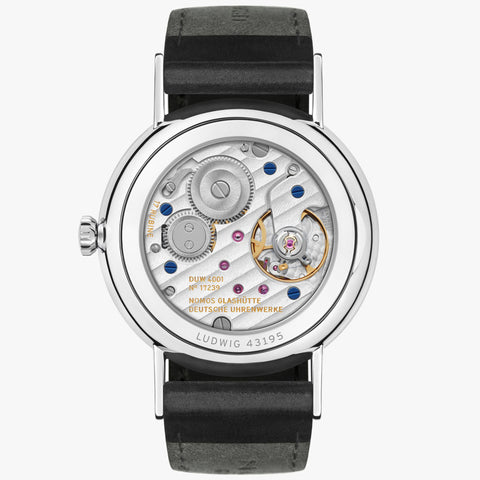 Nomos Glashutte Ludwig Sapphire Crystal Watch