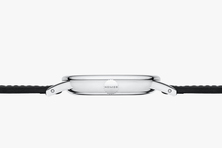 Nomos Glashutte Ludwig Steel Back Watch