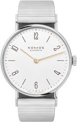 Nomos Glashutte Tangente 33 Duo Steel Back Watch 120 BRACELET