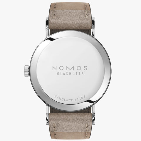 Nomos Glashutte Tangente 33 Duo Steel Back Watch