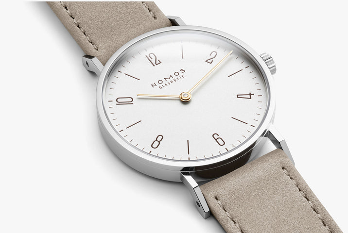 Nomos Glashutte Tangente 33 Duo Steel Back Watch