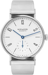 Nomos Glashutte Tangente 33 Steel Back Watch 122 BRACELET