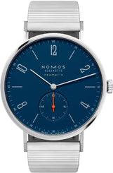 Nomos Glashutte Tangente Neomatik 39 Nachtblau Sapphire Crystal Watch 142 BRACELET
