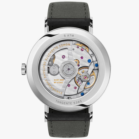 Nomos Glashutte Tangente Neomatik 39 Nachtblau Sapphire Crystal Watch
