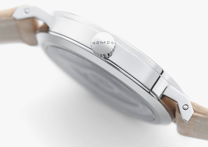 Nomos Glashutte Tangente Neomatik Champagner Sapphire Crystal Watch