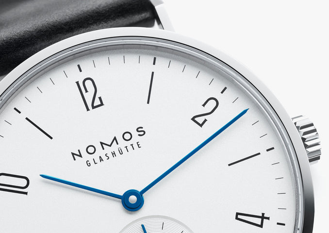 Nomos Glashutte Tangente Steel Back Watch