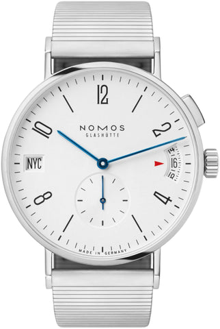 Nomos Glashutte Tangomat GMT Sapphire Crystal Watch 635 BRACELET