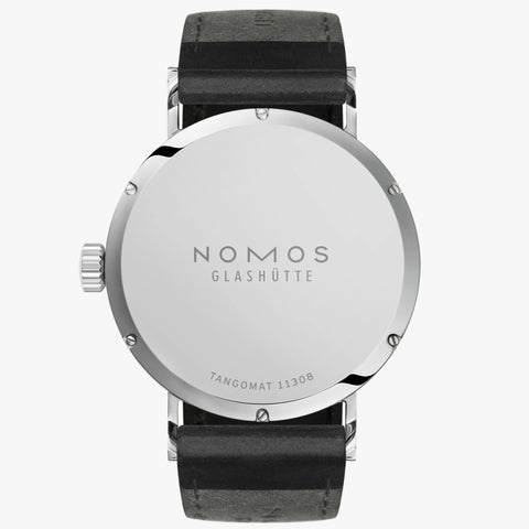 Nomos Glashutte Tangomat Steel Back Watch