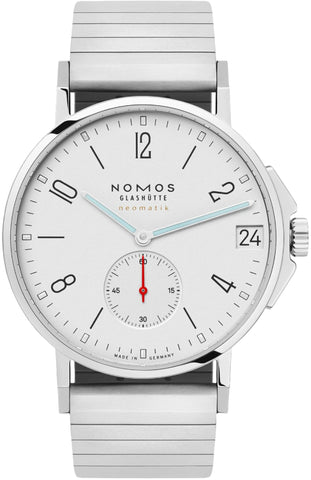 Nomos Glashutte Ahoi Neomatik 38 Date Steel Back Bracelet Watch 525.SB BRACELET