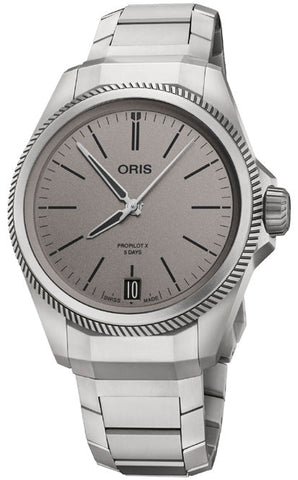 Oris ProPilot X Calibre 400 Grey Watch with titanium strap, titanium case
