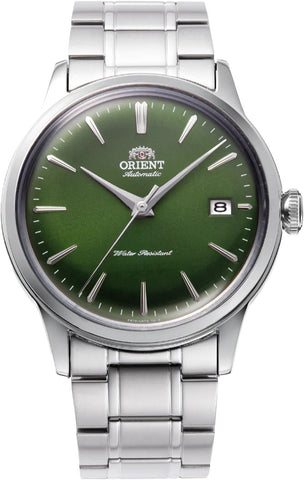 Orient Bambino 38mm Green Watch RA-AC0M09E30B
