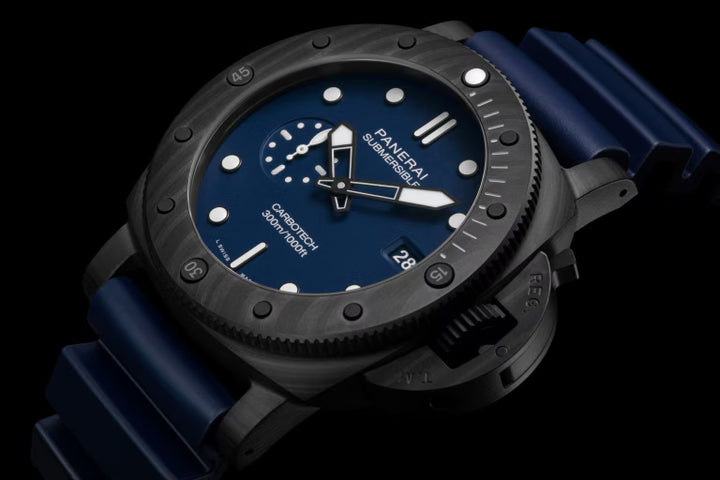 Panerai Submersible QuarantaQuattro Carbotech Blu Abisso Watch