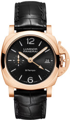 Panerai Watch Luminor Quaranta BiTempo Goldtech Black PAM01641