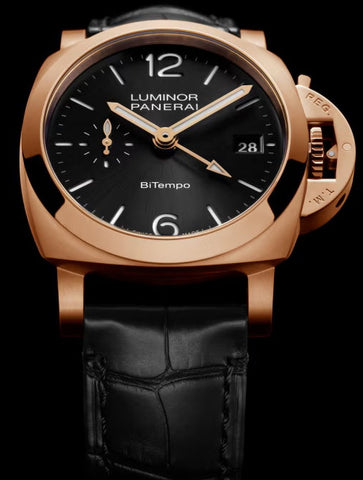Panerai Luminor Quaranta BiTempo Goldtech Black Watch