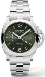 Panerai Watch Luminor Quaranta BiTempo 40mm Green PAM01640