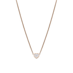 Chopard My Happy Hearts 18ct Rose Gold Mother of Pearl Necklace