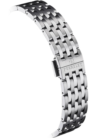 Perrelet Weekend 3 Hands Open Heart Ice Blue Bracelet Watch