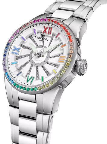 Perrelet Turbine Lady Aurora Bracelet Watch