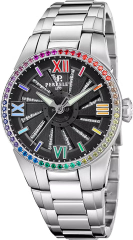 Perrelet Watch Turbine Lady Aurora Bracelet A4069/4